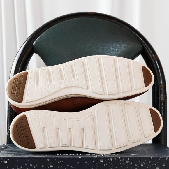 New Cole Haan Men’s Oxford Wingtip in BROWN - Picture 5 of 6